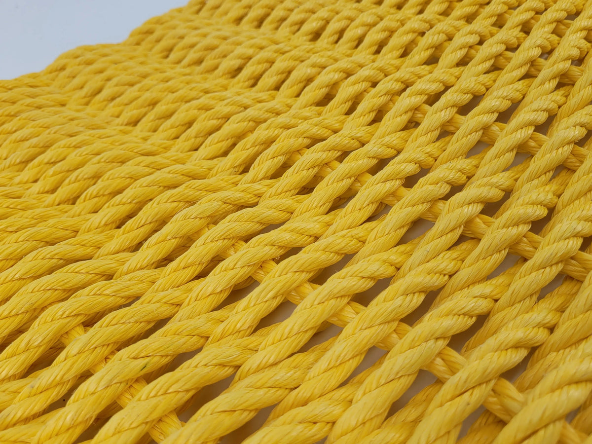 Solid Color Handwoven Lobster Rope Doormat