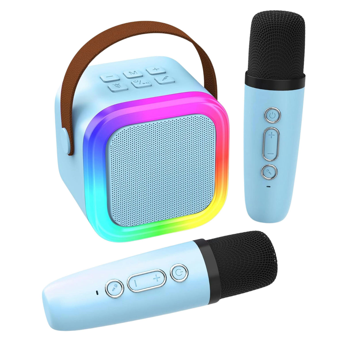 Portable Karaoke Machine – Bluetooth Speaker with Wireless Microphone, Clear and Loud Sound