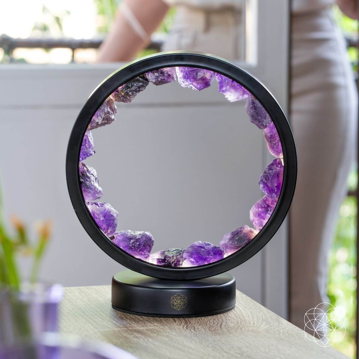 Amethyst Halo Decorative Lamp
