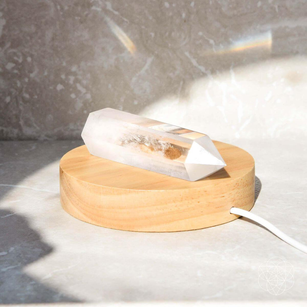 Clear Quartz Decorative Lamp